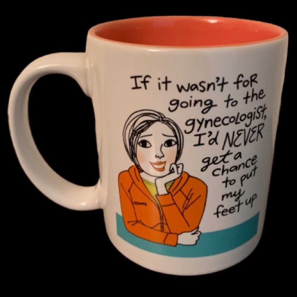 NWOT Hallmark Shoebox mug funny comical woman's gift birthday Mother's Day - Picture 4 of 5